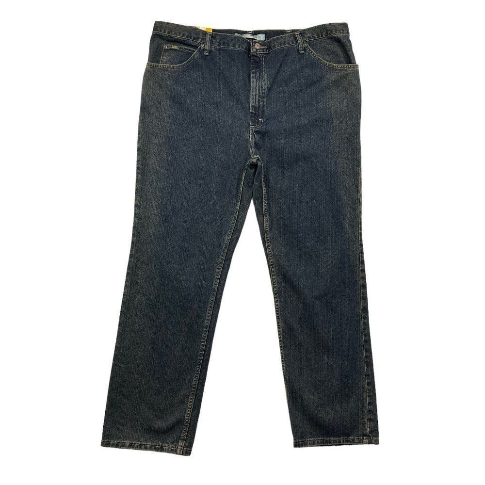 Lee Reguar Fit Jeans Men's Size 44 Blue Denim
